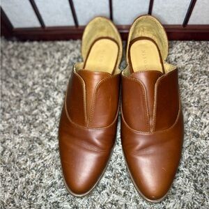 Nisolo Women's Brown Leather Loafers